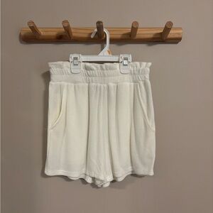 Women’s White Princess Polly Shorts